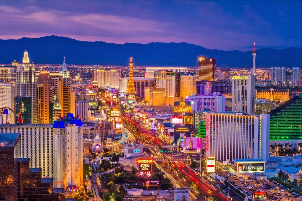 Tourisme et jeux de hasard. Et si vous n’êtes jamais allé à Las Vegas